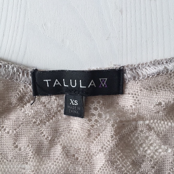 Sheer / lace Talula tank from Aritzia - Picture 2 of 3